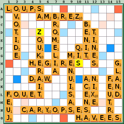 Grille de jeu