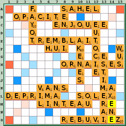 Grille de jeu