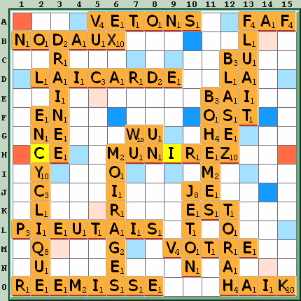 Grille de jeu