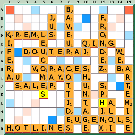 Grille de jeu