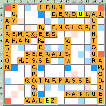 Grille de jeu