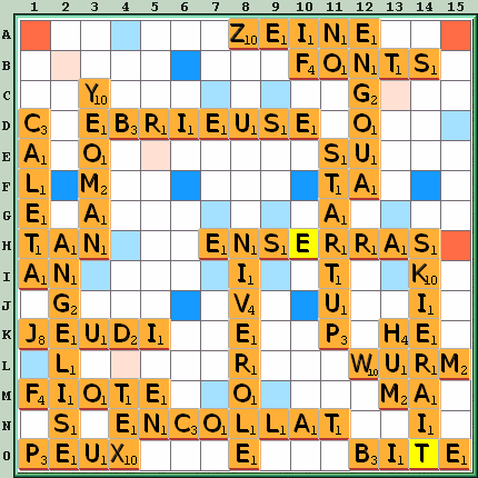 Grille de jeu