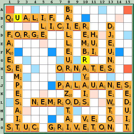 Grille de jeu
