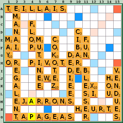 Grille de jeu
