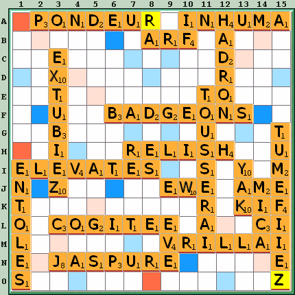 Grille de jeu