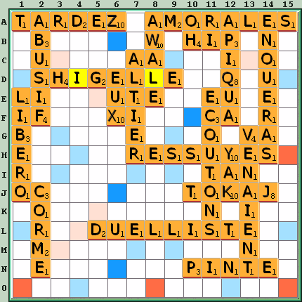 Grille de jeu