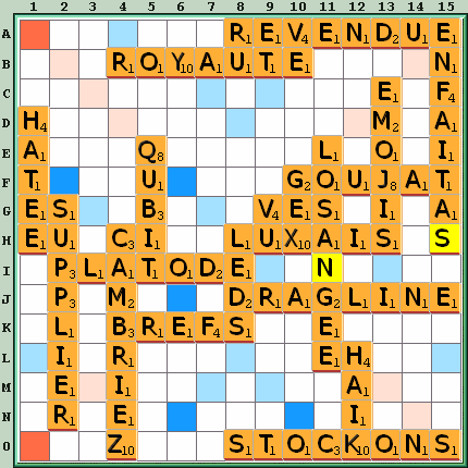 Grille de jeu