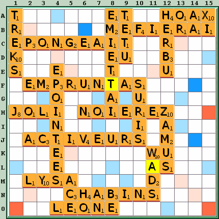 Grille de jeu