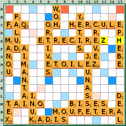 Grille de jeu