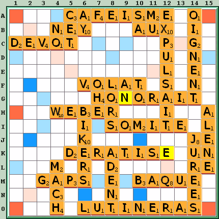 Grille de jeu