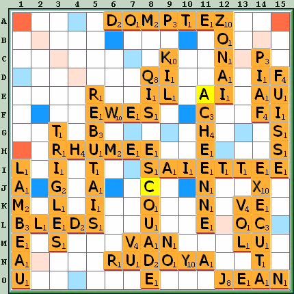 Grille de jeu
