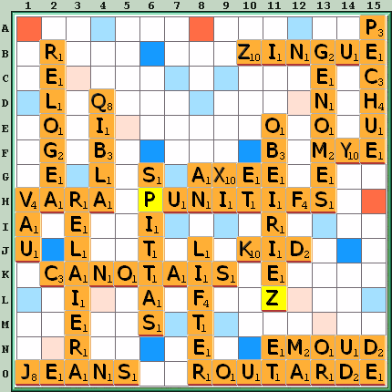 Grille de jeu