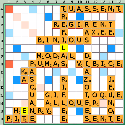 Grille de jeu