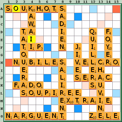 Grille de jeu