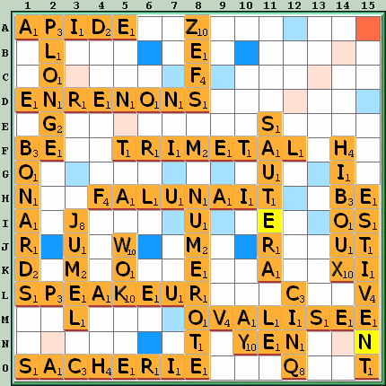 Grille de jeu