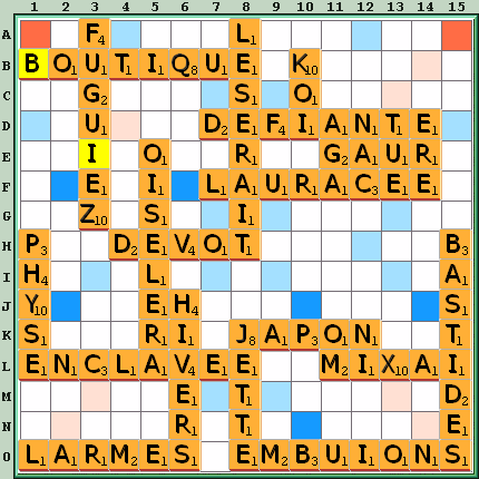 Grille de jeu