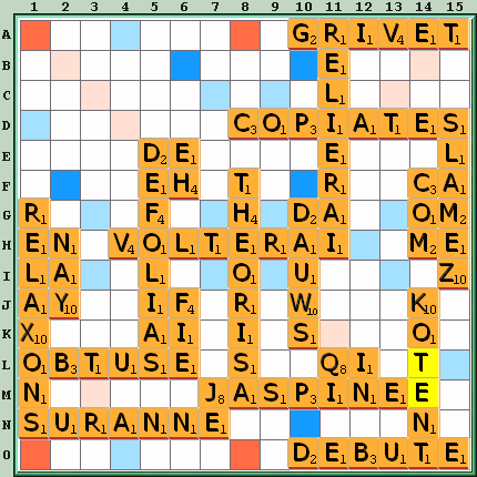 Grille de jeu
