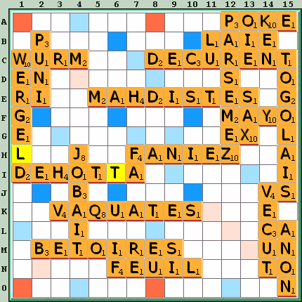 Grille de jeu