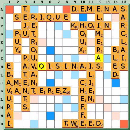 Grille de jeu