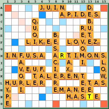Grille de jeu