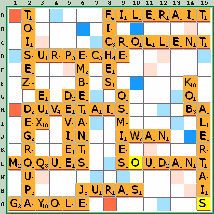 Grille de jeu