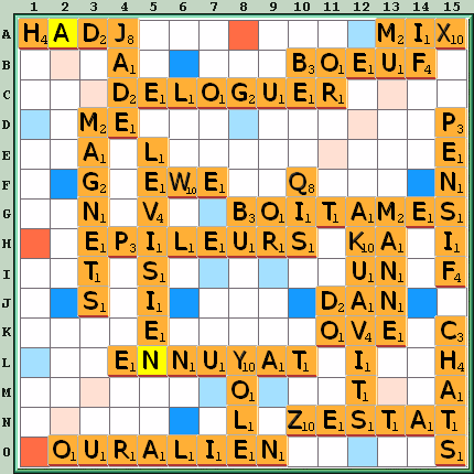 Grille de jeu