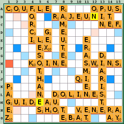 Grille de jeu