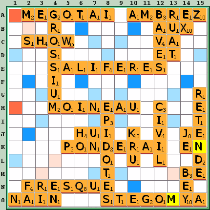 Grille de jeu