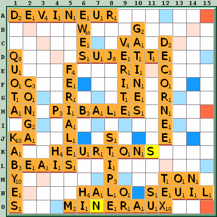 Grille de jeu