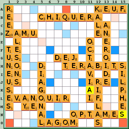 Grille de jeu