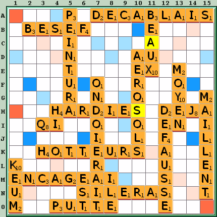 Grille de jeu