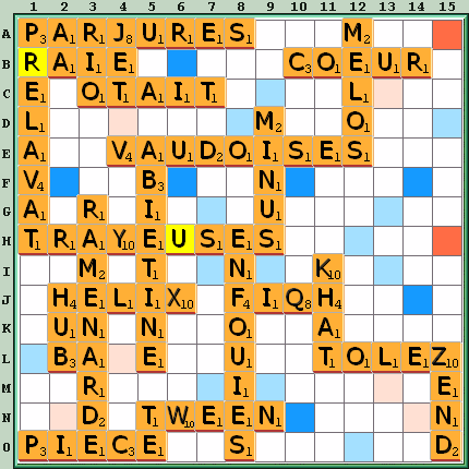 Grille de jeu