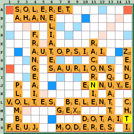 Grille de jeu