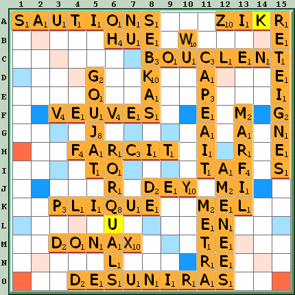 Grille de jeu