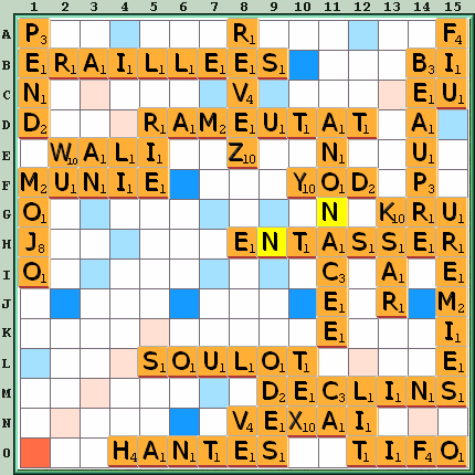 Grille de jeu