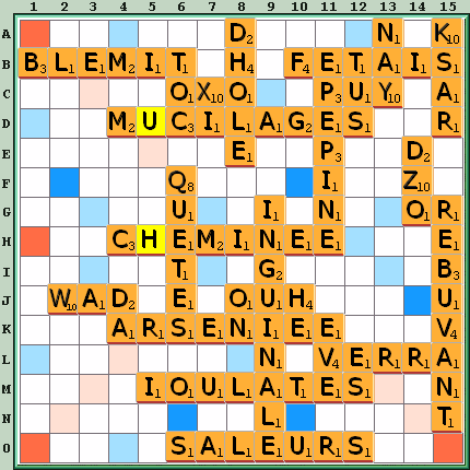 Grille de jeu