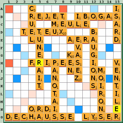 Grille de jeu