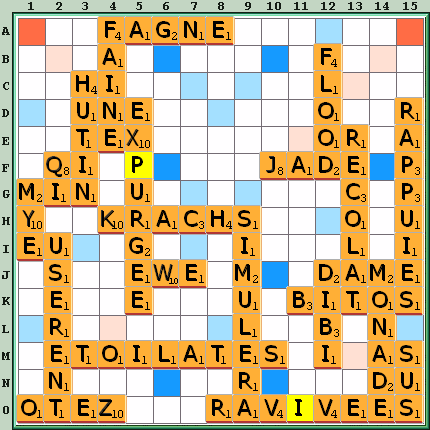 Grille de jeu