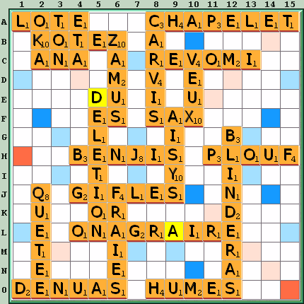 Grille de jeu