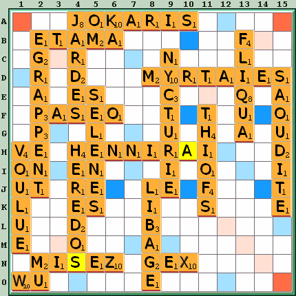 Grille de jeu
