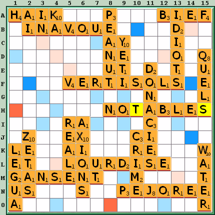 Grille de jeu