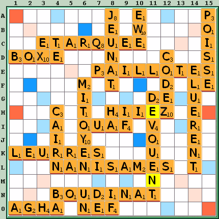 Grille de jeu