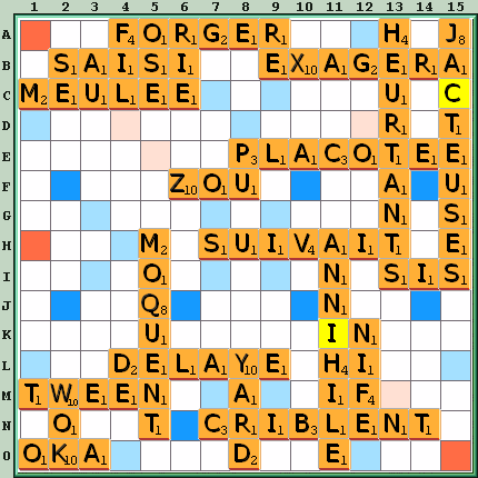 Grille de jeu