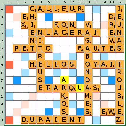 Grille de jeu