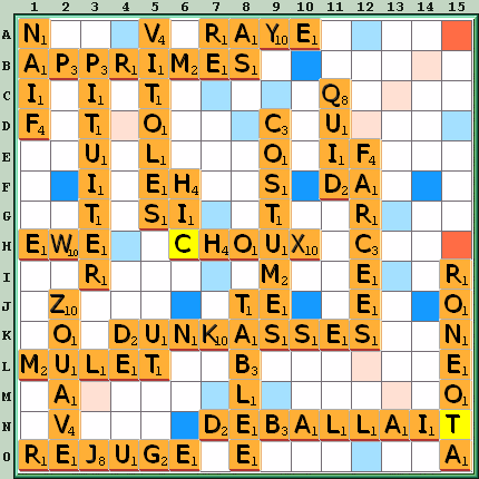 Grille de jeu