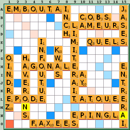 Grille de jeu