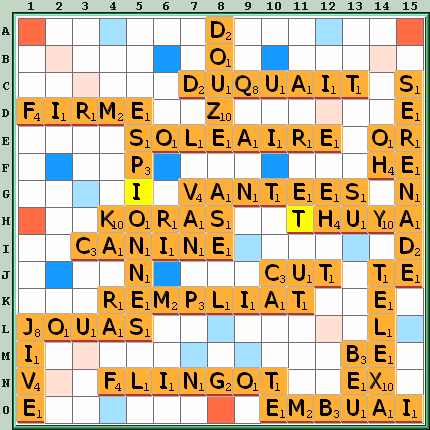 Grille de jeu