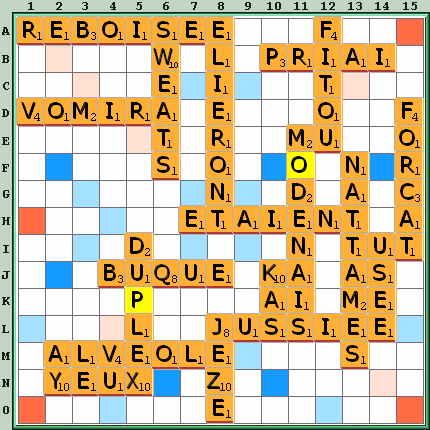 Grille de jeu