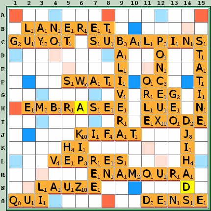 Grille de jeu