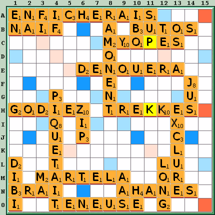 Grille de jeu